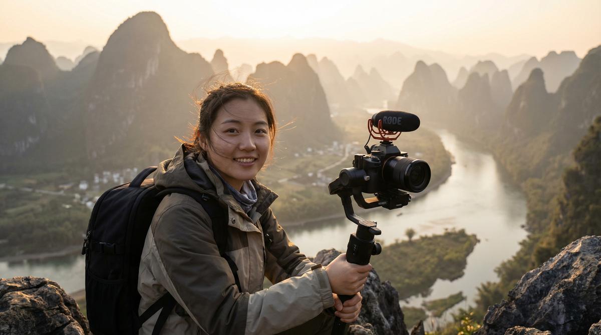 老虎菜旅行vlog视频